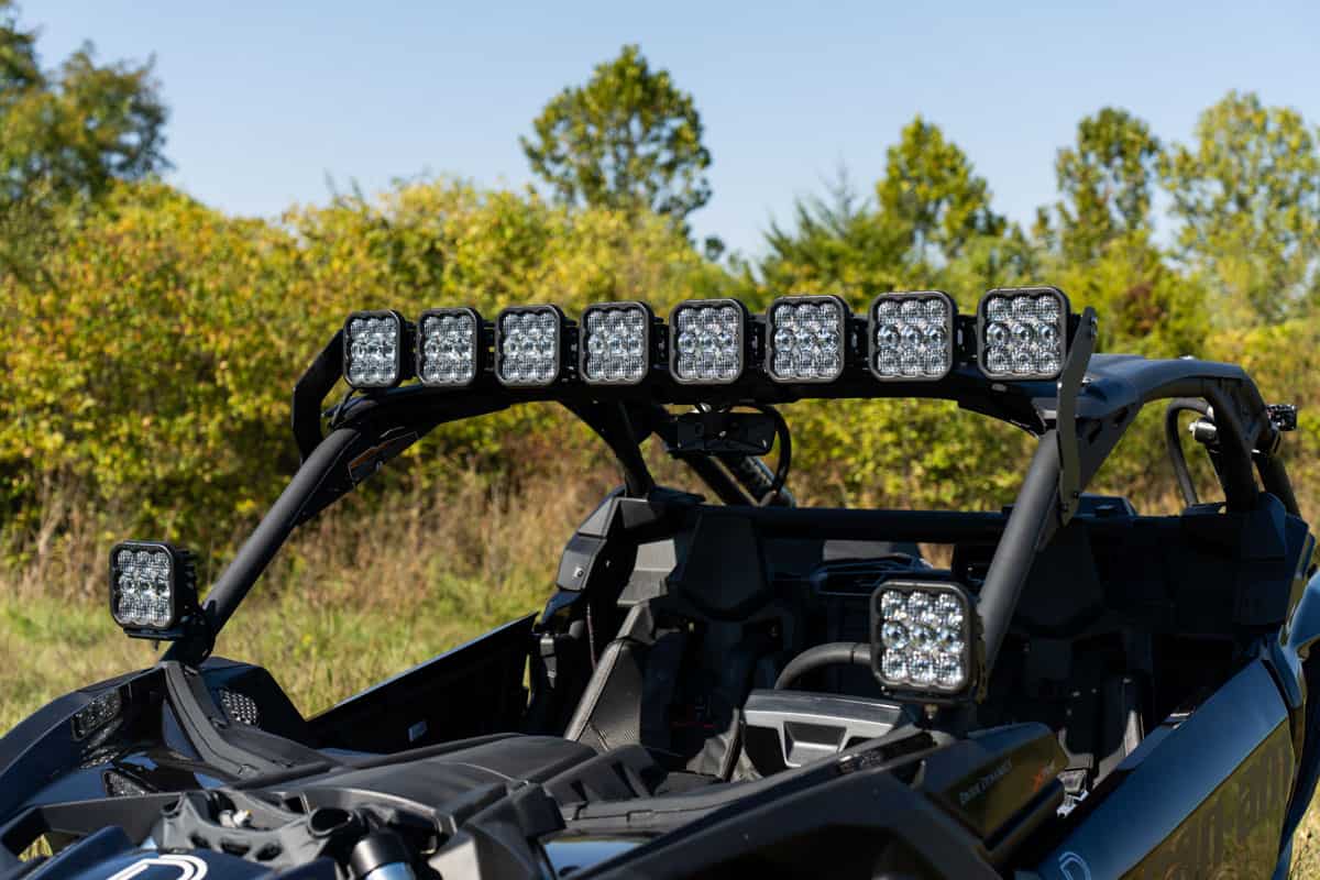 Diode Dynamics DD7889P Stage Series Roof Bracket Kit for 2017-2025 Can-Am Maverick X3