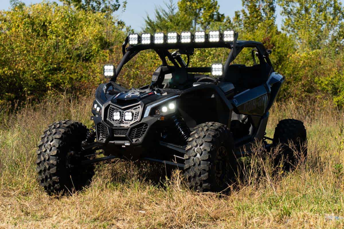 Diode Dynamics Stage Series Roof Bracket Kit For 2017-2025 Can-Am Maverick X3 3 Diode Dynamics DD7889P Stage Series Roof Bracket Kit for 2017-2025 Can-Am Maverick X3