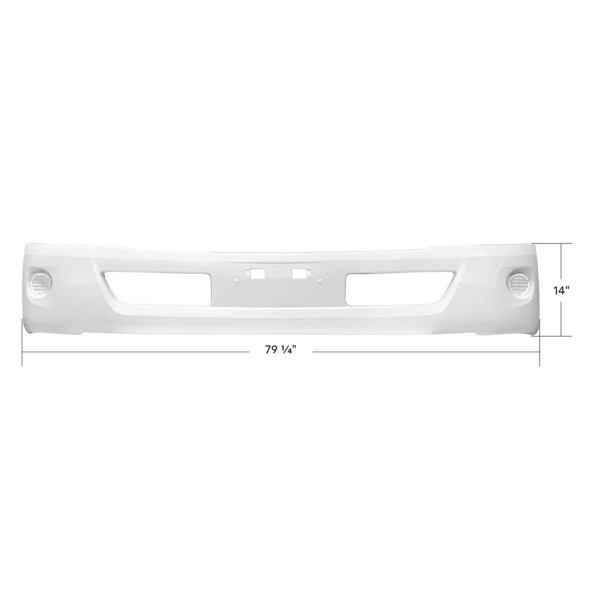 Bumper With Opening For Fog Light For 2016-2020 Hino 155/195 6 Bumper With Opening For Fog Light For 2016-2020 Hino 155/195