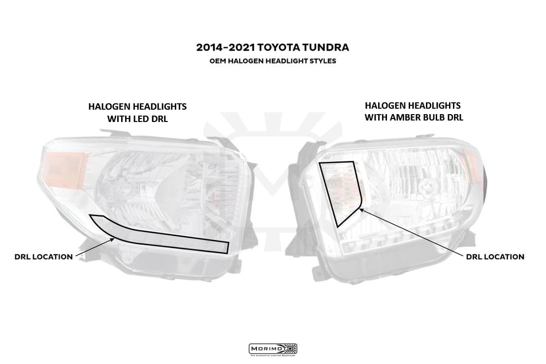 Morimoto OEM LED Headlight Conversion Harness for 2014–2021 Toyota Tundra