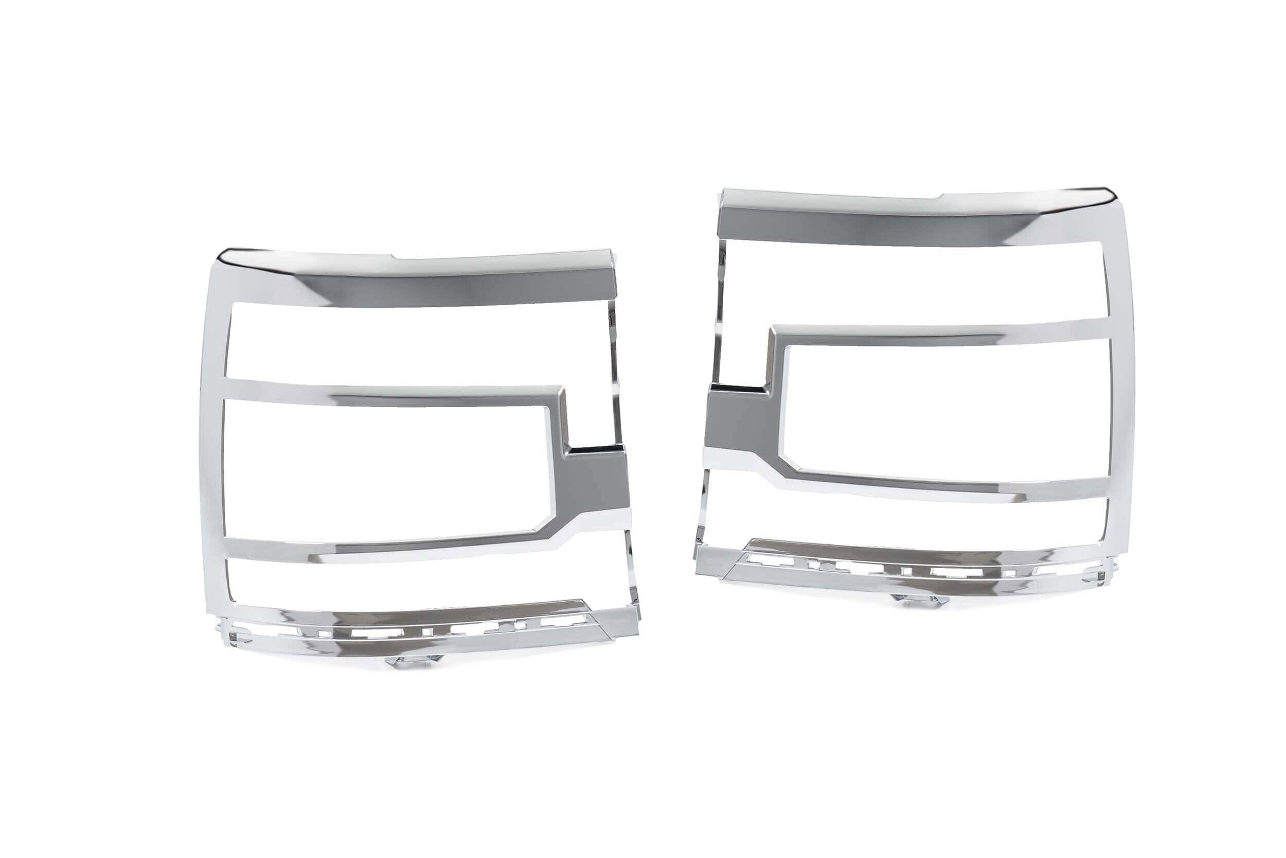 Morimoto Xb Led Headlight Kit For 2016–2018 Chevrolet Silverado 1500 — Choose Bezels 5 LF542.C Chrome bezel pair selected with LF542-ASM