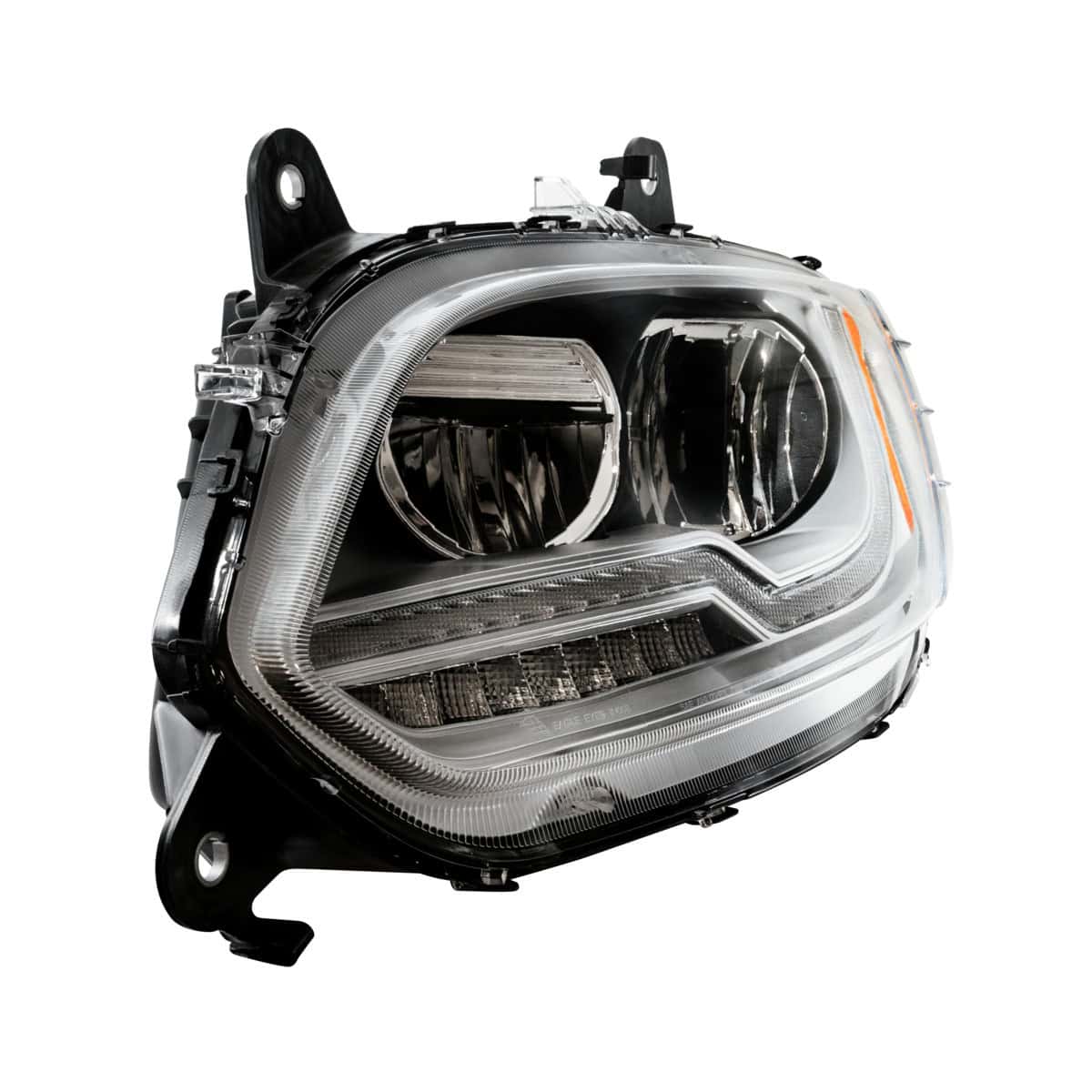 High Power 13 Led Chrome Headlight For 2018-2026 International Lt 5 High Power 13 LED Chrome Headlight For 2018-2026 International LT