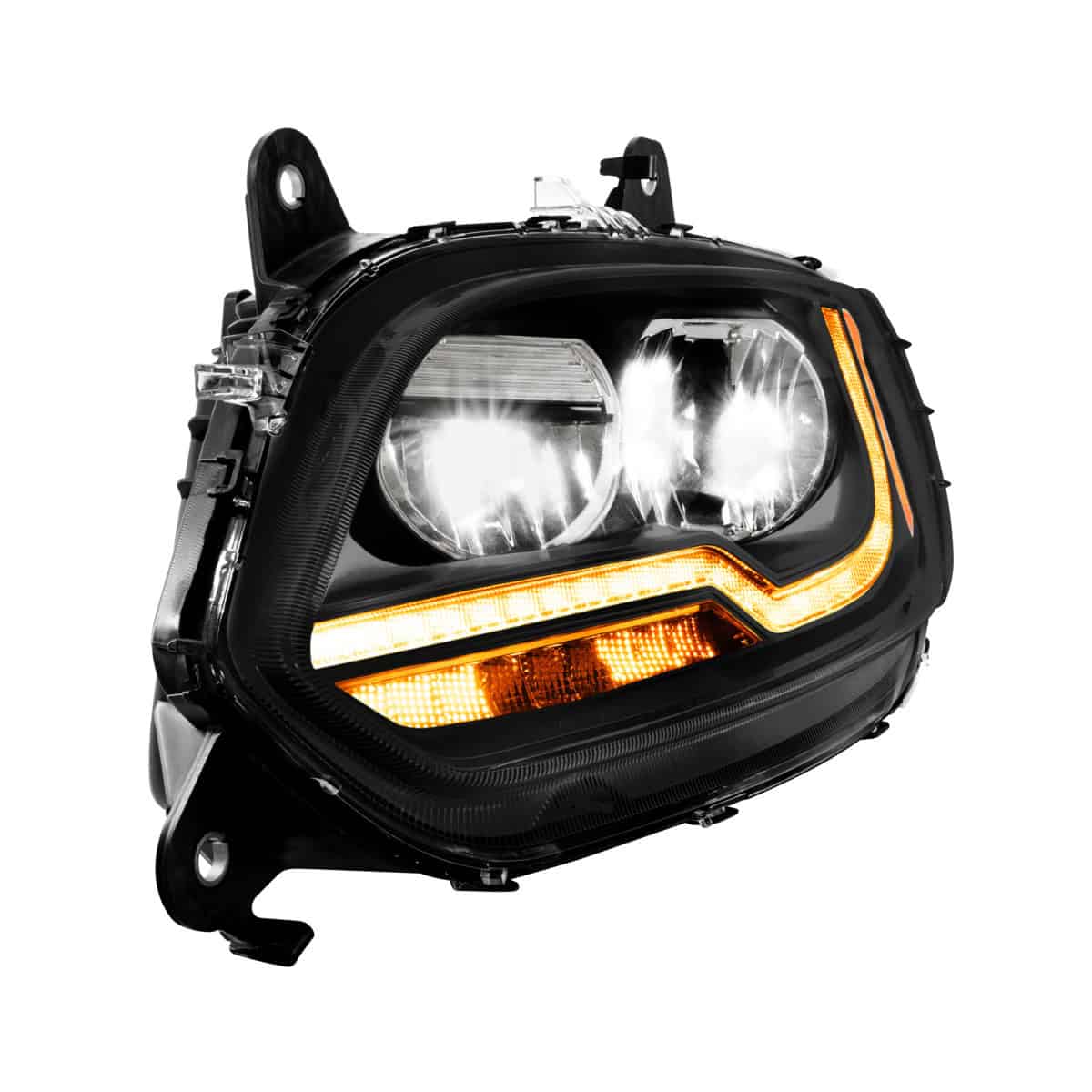 High Power 13 Led Blackout Headlight For 2018-2026 International Lt 3 High Power 13 LED Blackout Headlight For 2018-2026 International LT