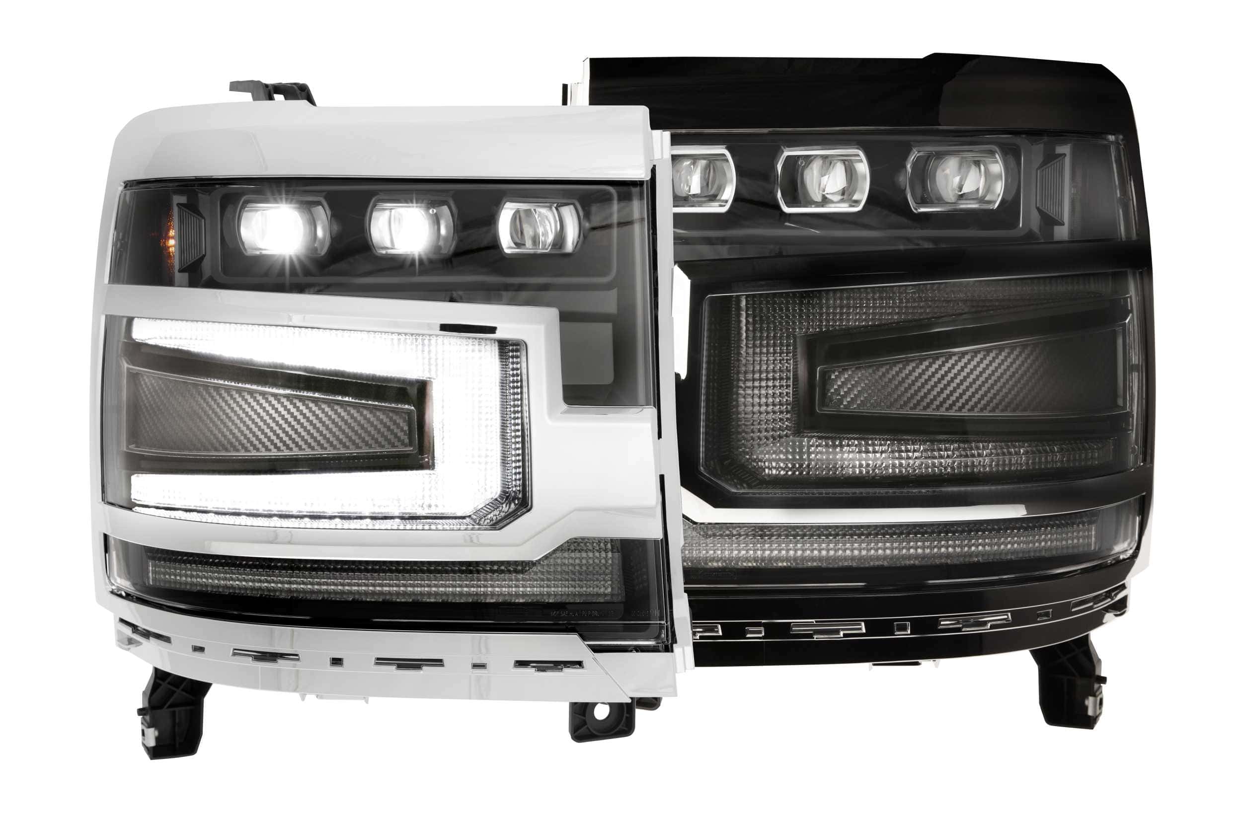 Morimoto XB LED Headlight Kit for 2016–2018 Chevrolet Silverado 1500 — Choose Bezels