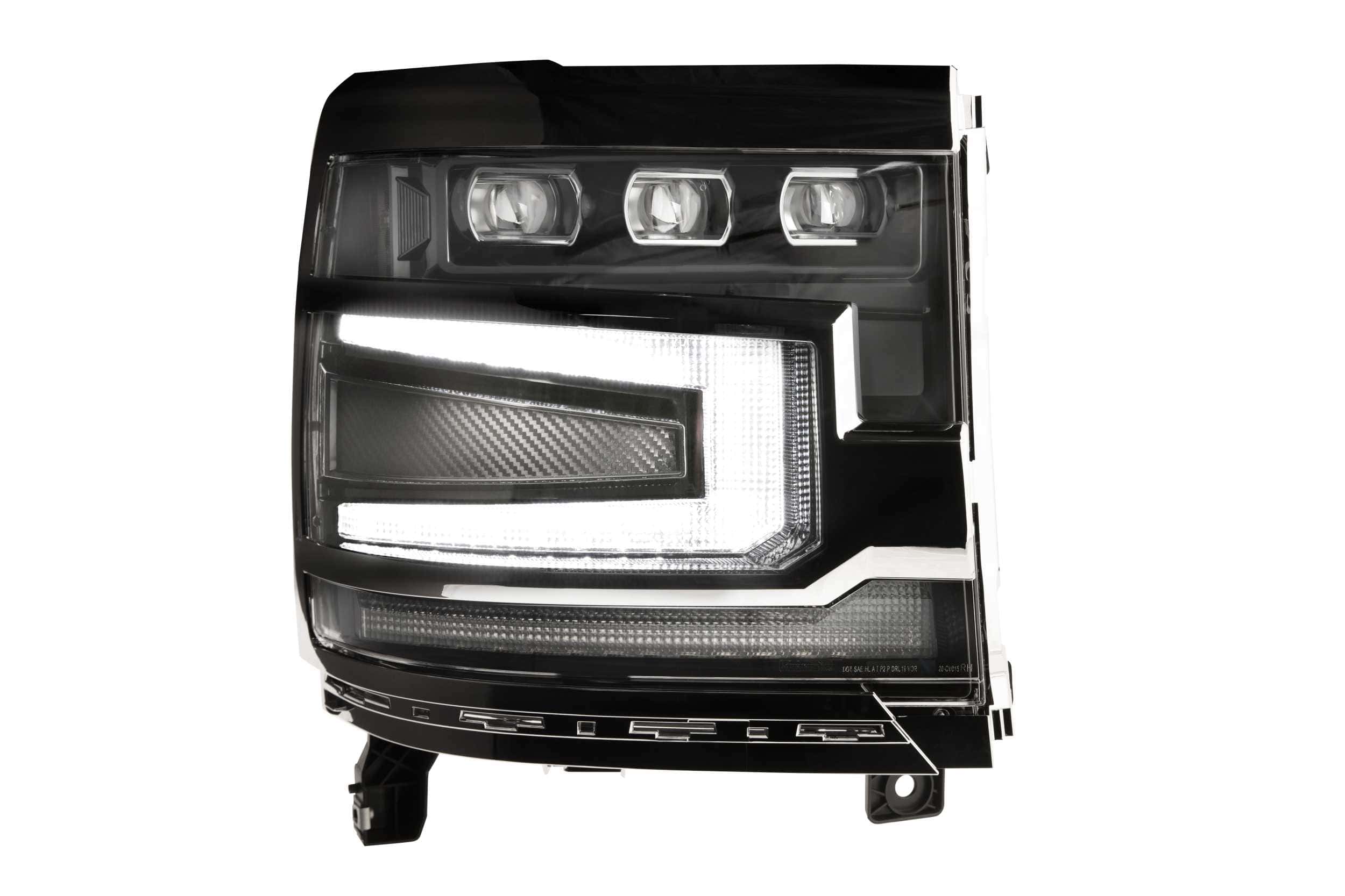 Morimoto Xb Led Headlight Kit For 2016–2018 Chevrolet Silverado 1500 — Choose Bezels 3 Morimoto XB LED Headlight Kit for 2016–2018 Chevrolet Silverado 1500 — Choose Bezels