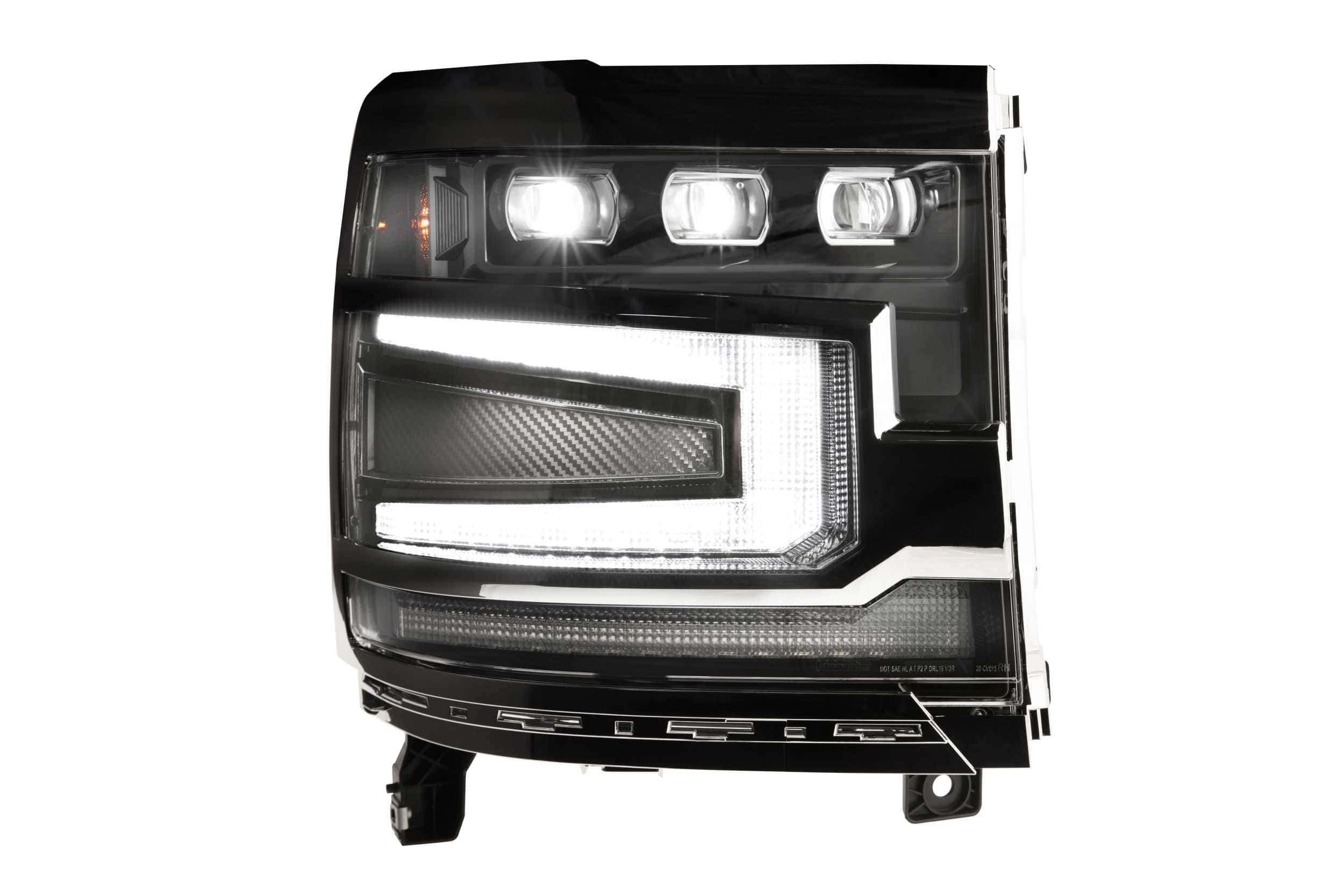 Morimoto Xb Led Headlight Kit For 2016–2018 Chevrolet Silverado 1500 — Choose Bezels 6 Headlight beam function