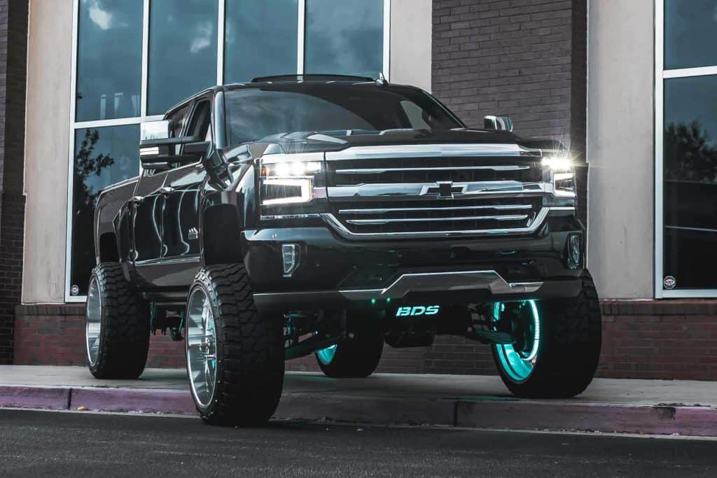 Morimoto Xb Led Headlight Kit For 2016–2018 Chevrolet Silverado 1500 — Choose Bezels 106 Morimoto XB headlights installed on a Chevrolet Silverado 1500