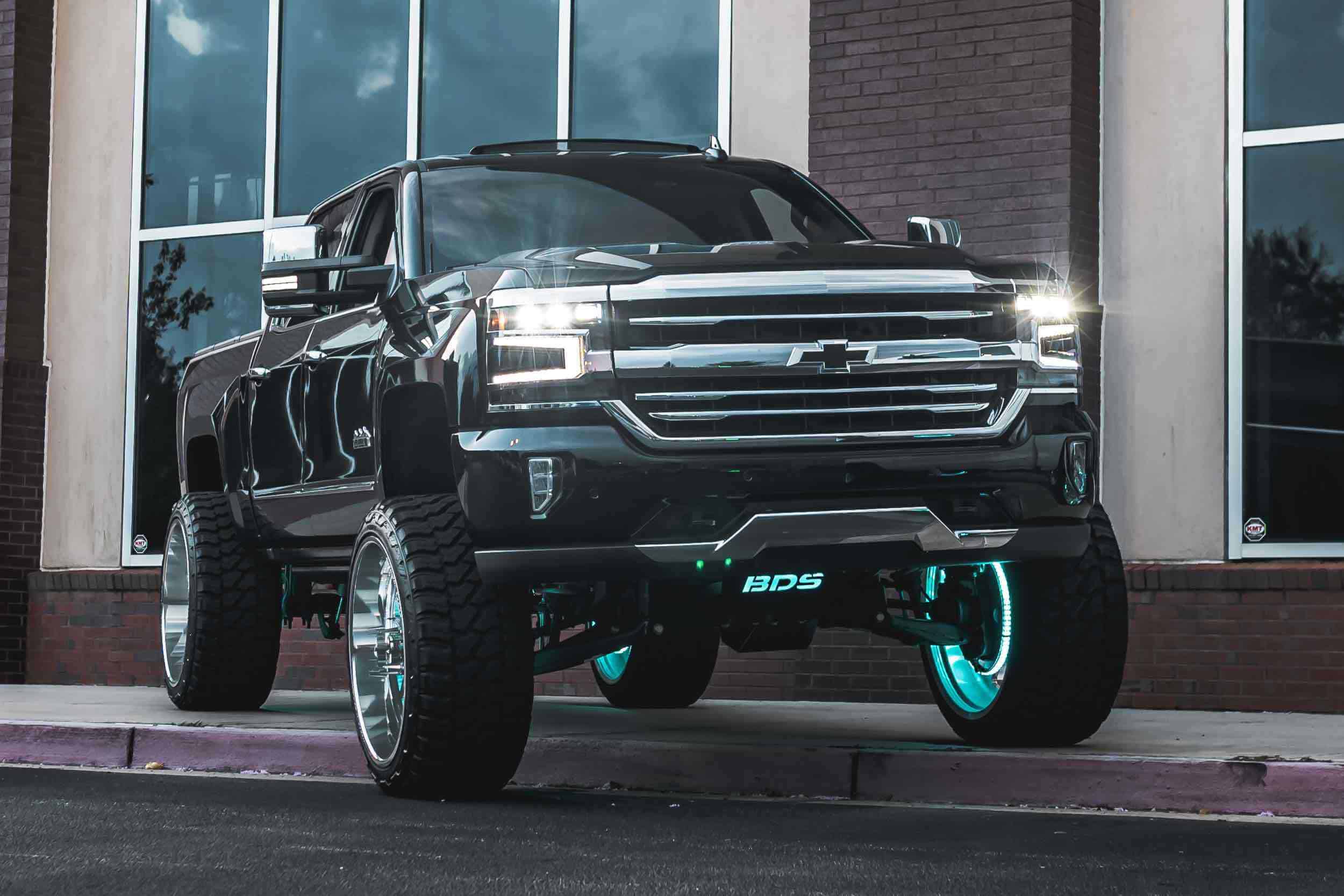 Morimoto Xb Led Headlight Kit For 2016–2018 Chevrolet Silverado 1500 — Choose Bezels 10 Installed Silverado daytime example