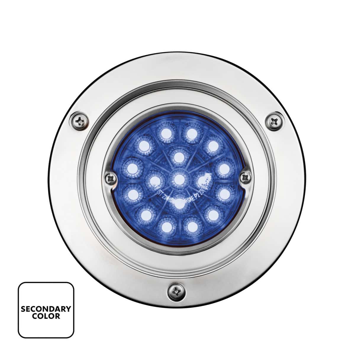 Double Fury 17 Led Dual Function Watermelon Light Sleeper Bunk Kit With 304 Ss Bezel-Amber &Amp; Blue Led 3 Double Fury 17 LED Dual Function Watermelon Light Sleeper Bunk Kit With 304 SS Bezel-Amber & Blue LED