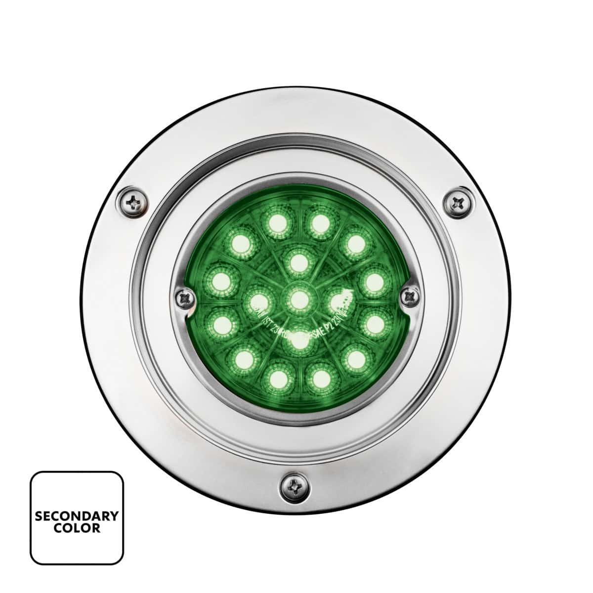 Double Fury 17 Led Dual Function Watermelon Light Sleeper Bunk Kit With 304 Ss Bezel-Amber &Amp; Green Led 3 Double Fury 17 LED Dual Function Watermelon Light Sleeper Bunk Kit With 304 SS Bezel-Amber & Green LED