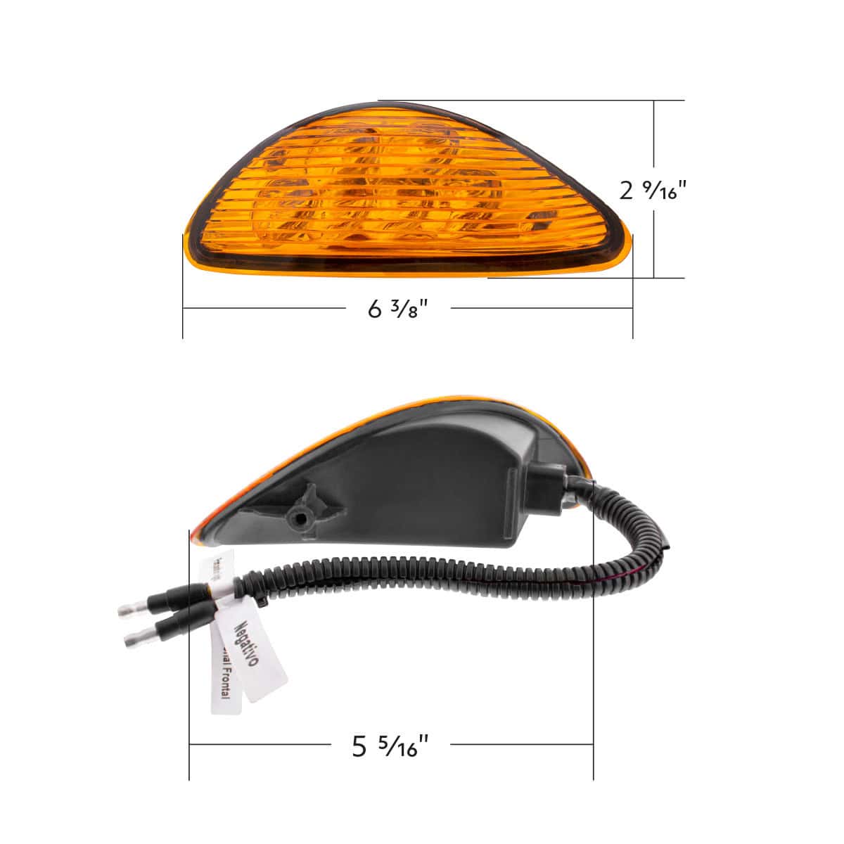6 Led Rear Facing Turn Signal &Amp; Parking Light For Ih Durastar (2002-2018) &Amp; Mv (2019-2022) 6 6 LED Rear Facing Turn Signal & Parking Light For IH Durastar (2002-2018) & MV (2019-2022)