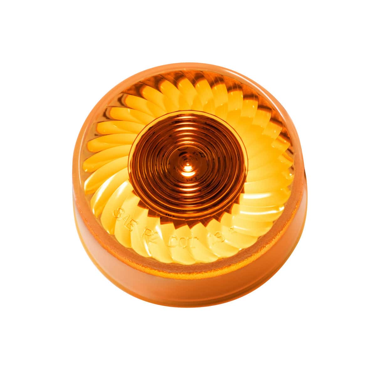 Turbine 10 Led 2.5&Quot; Round Clearance/Marker Light-Amber Led/Amber Lens 3 Turbine 10 LED 2.5" Round Clearance/Marker Light-Amber LED/Amber Lens