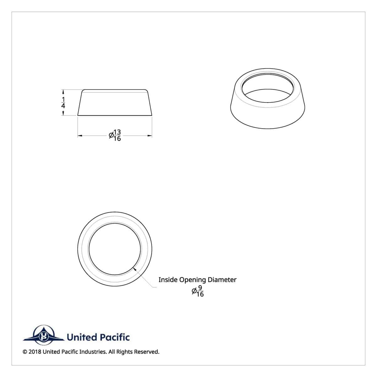 Chrome Plastic Toggle Switch Nut Cover For Freightliner (Card Of 6)