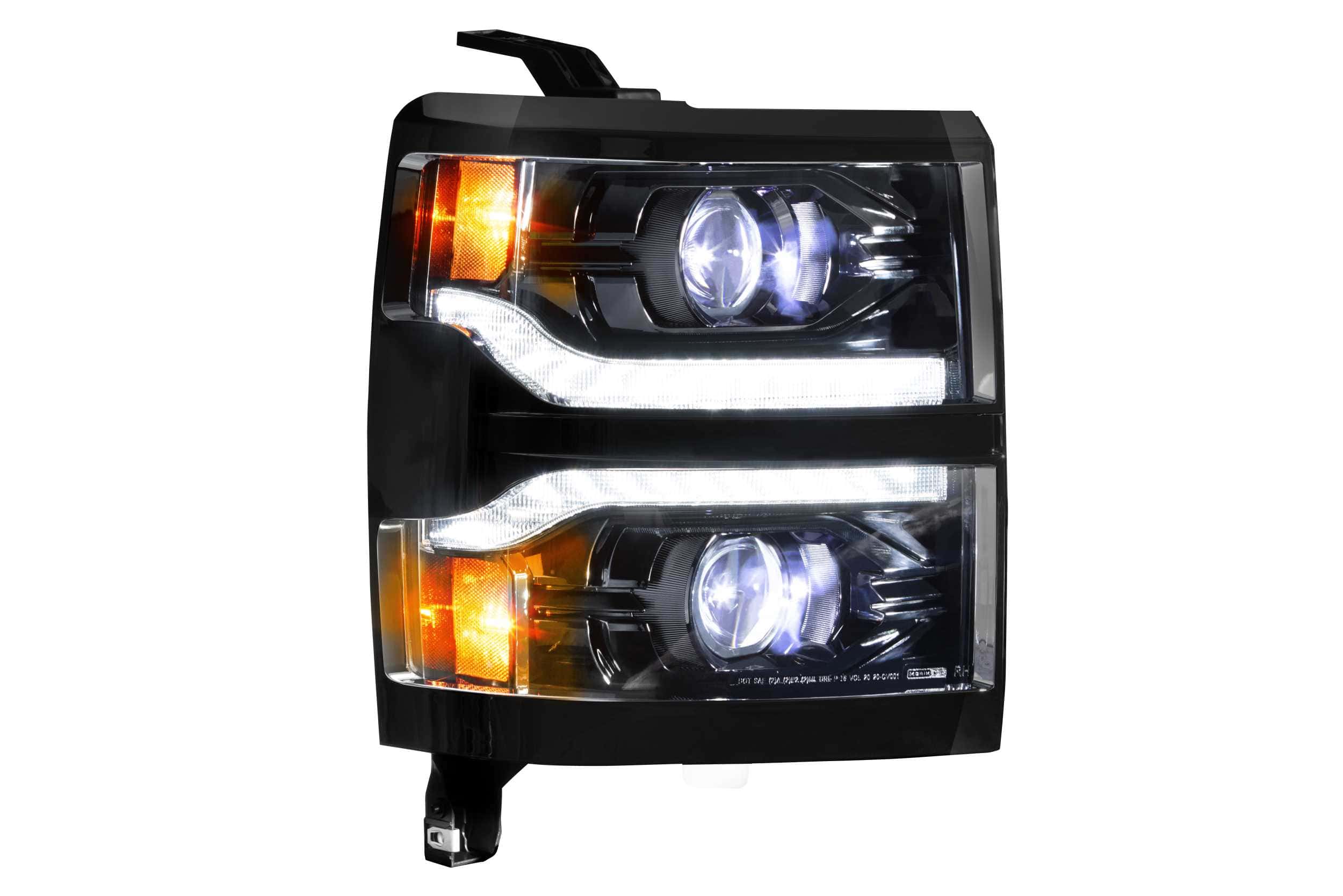 Morimoto XB LED Headlight Kit for 2014–2015 Chevrolet Silverado 1500 — Choose Bezels