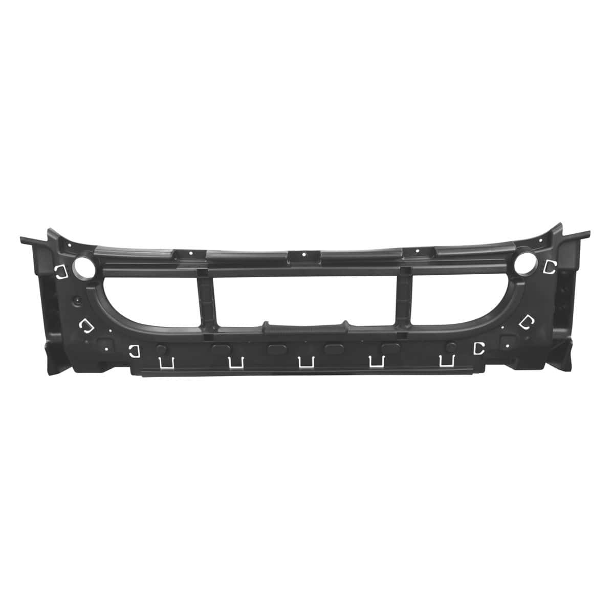 Center Bumper Inner Reinforcement With Vent For 2008-2017 Freightliner Cascadia With OEM Radar and Radiator Cutout
