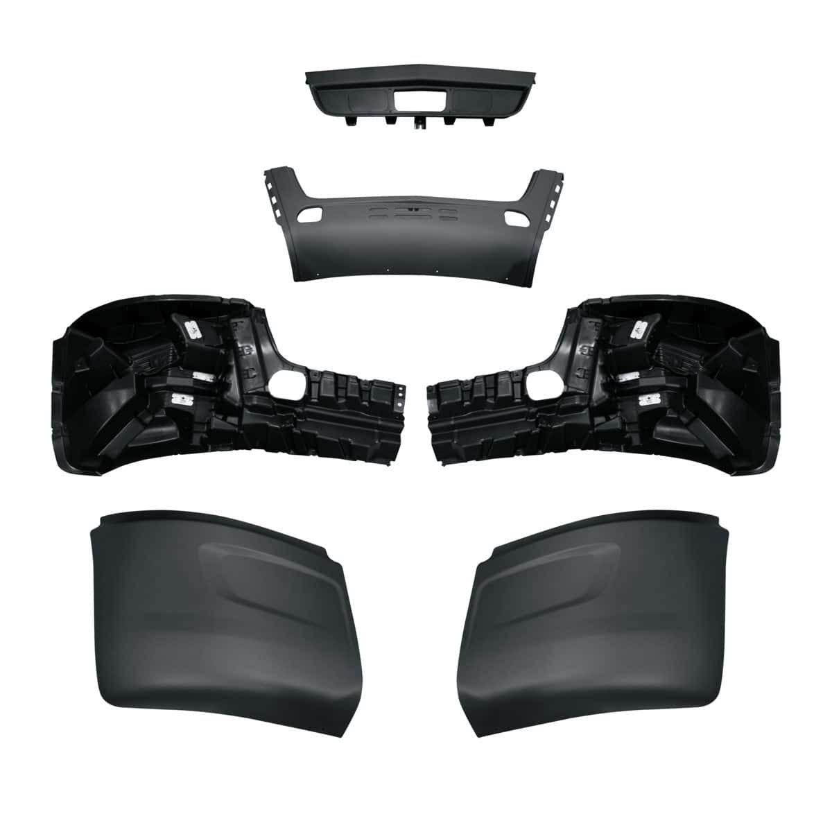New Arrivals 2 Bumper Kit With Radar Opening & Without Fog Light Opening For 2018-2026 International LT