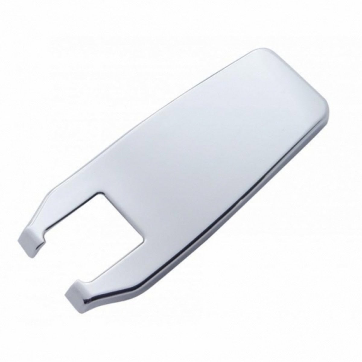 International Hood Latch Handle Cover (Card Of 2) 1 Chrome plastic International hood latch handle cover
