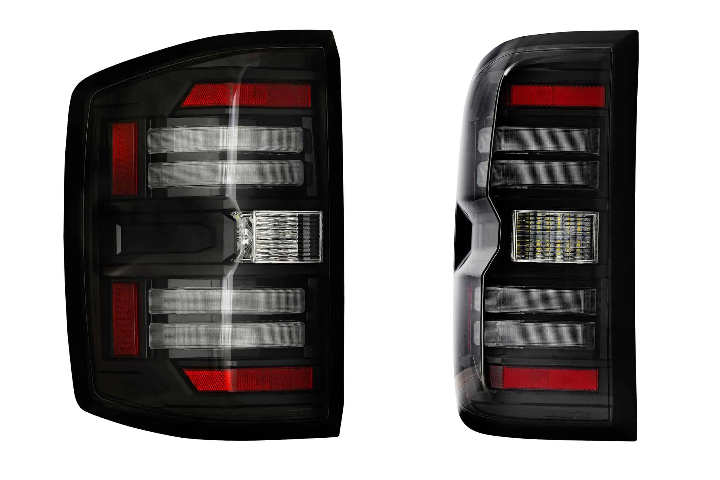 Morimoto XB LED Tail Lights for Chevrolet Silverado — Smoked (Pair)