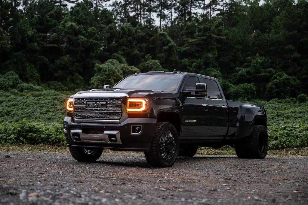 GMC Sierra with Morimoto LF2-544 XB Evo headlights