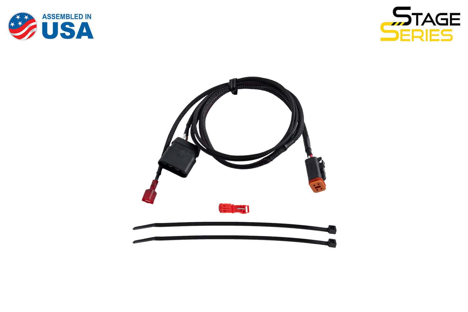 Diode Dynamics Stage Series 4-Pin Single-Output Trailer Wiring Harness 4 Diode Dynamics DD4215 Stage Series 4-pin Single-Output Trailer Wiring Harness