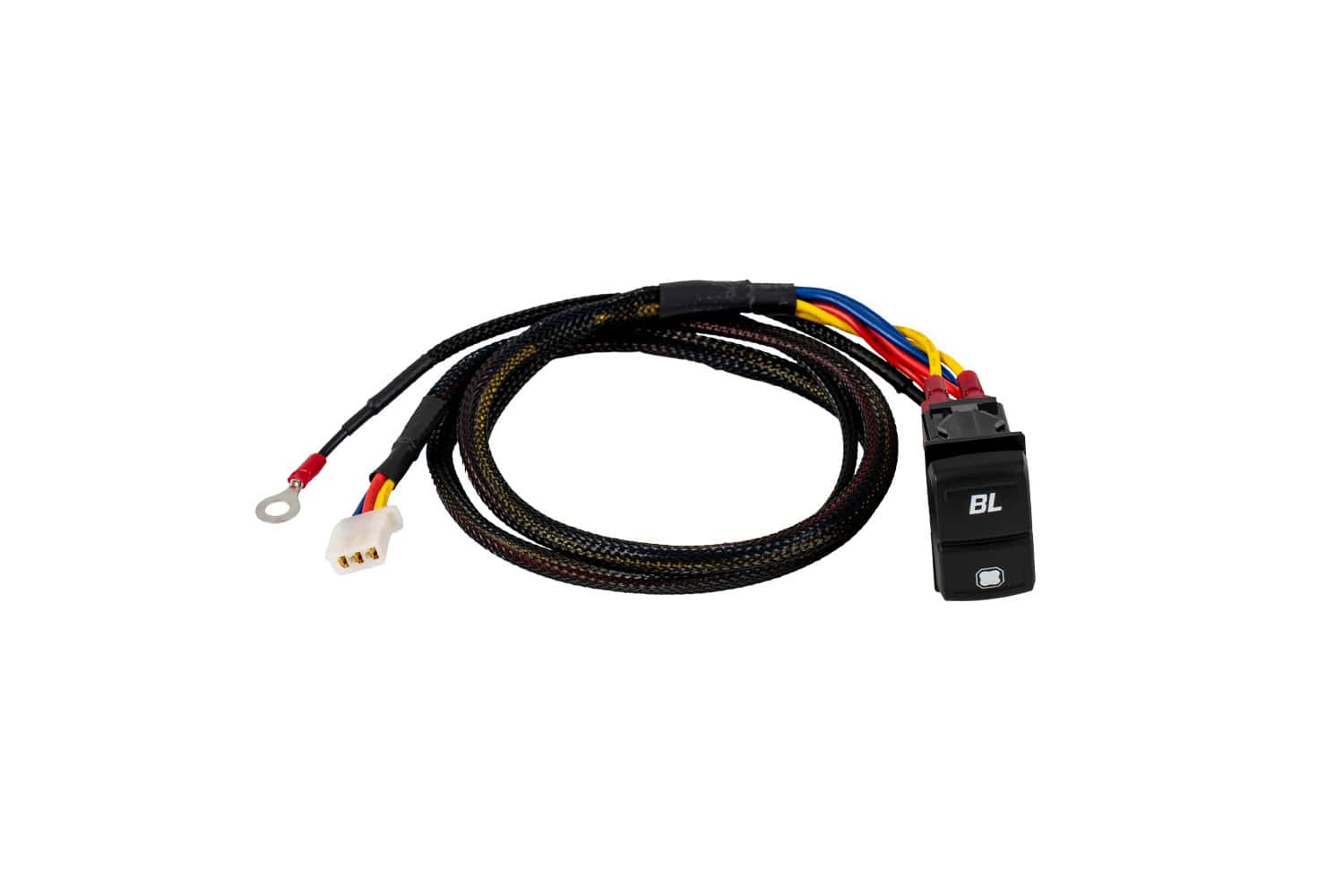 Diode Dynamics Rectangular 3-Way 12V Rocker Switch
