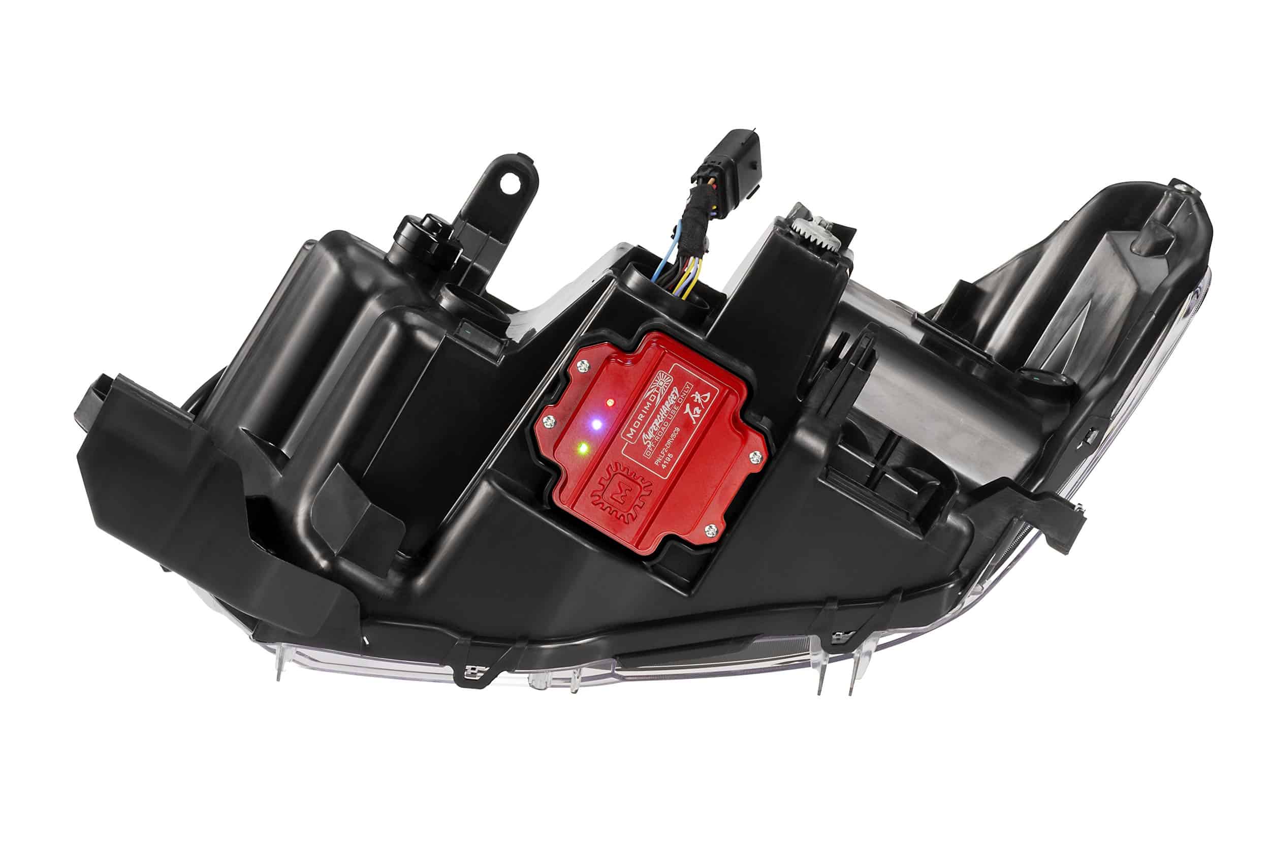 Morimoto Lf2-Drvsc9 Supercharged Drivers For 2016–2023 Tacoma Xb Evo Headlights (Pair) 6 Morimoto LF2-DRVSC9: supercharged driver mounted on a compatible tacoma headlight housing