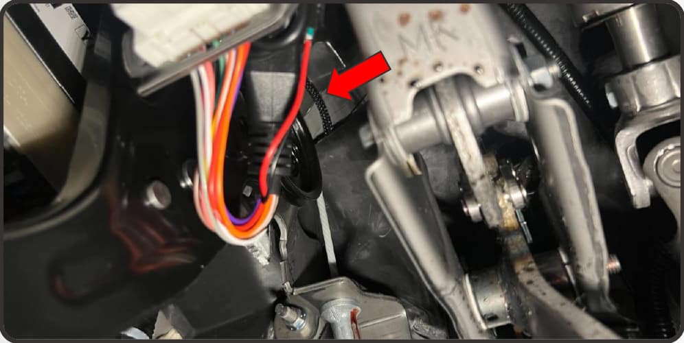 2014–2024 Toyota 4Runner Xb Evo &Amp; Evo Hybrid Installation Guide 29 2019–2024: retrieve the extension in the driver footwell.