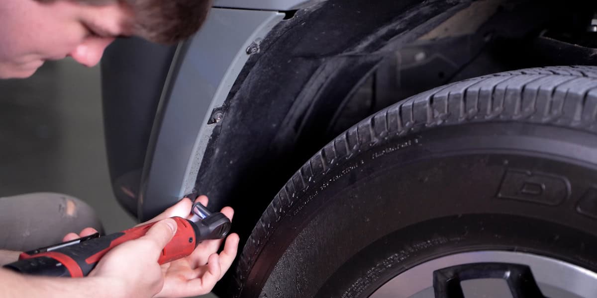 2014–2024 Toyota 4Runner Form Headlight Installation Guide 7 Remove the three wheel-well bolts on each side.
