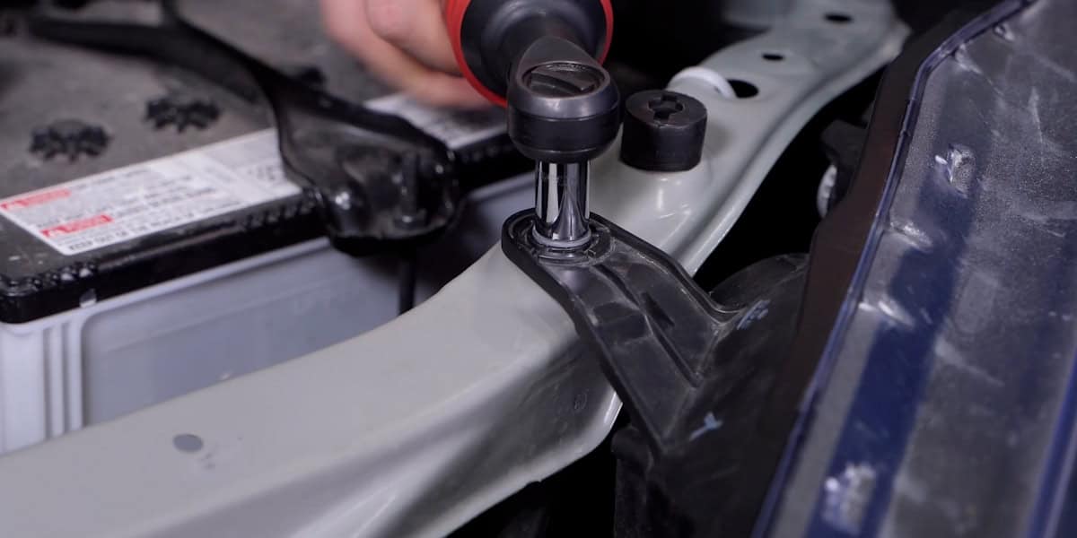 2014–2024 Toyota 4Runner Form Headlight Installation Guide 13 Remove the four headlight bolts.