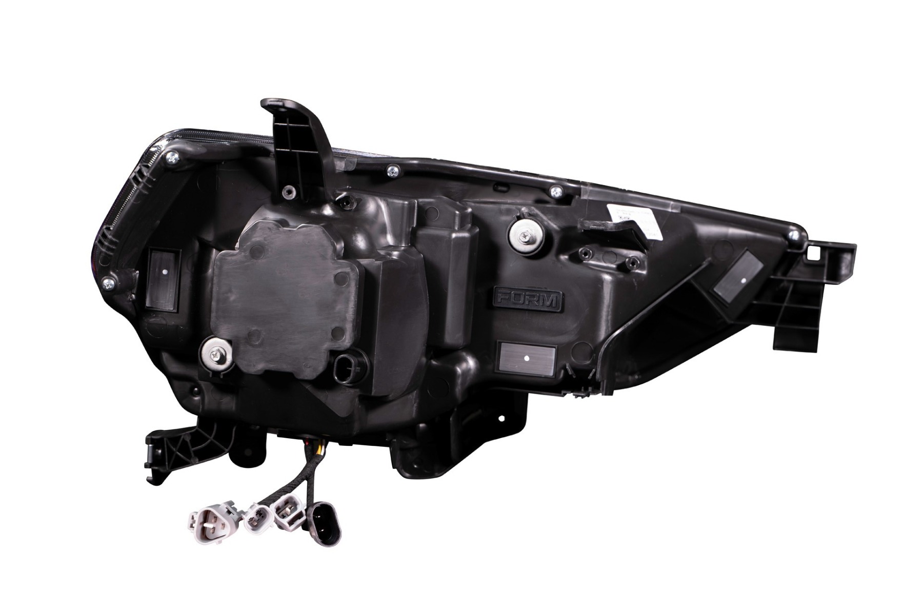 2014–2024 Toyota 4Runner Form Headlight Installation Guide 22 Rear adjustment screws on the exact FL0017 headlight.
