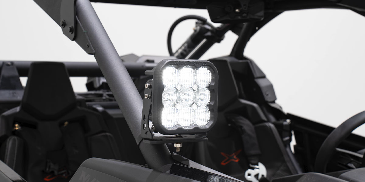 Can-Am Maverick X3 A-Pillar Light Installation Guide 23 Test and aim both pods before final reassembly.