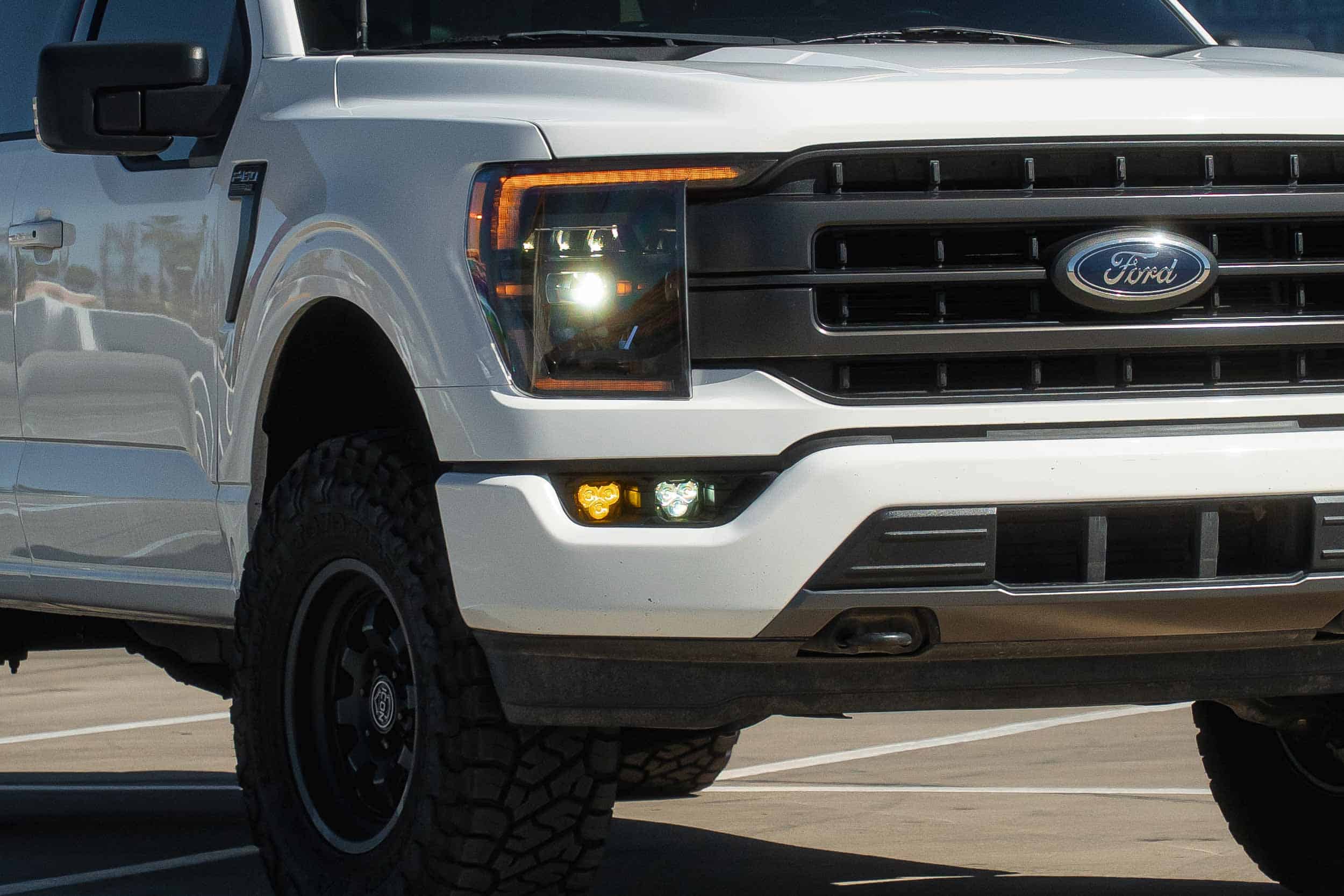 Morimoto 4Banger Dual Fog Light Kit For 2021–2023 Ford F-150 20 Morimoto 2021–2023 F-150 4Banger fog kit – BAF071 KIT LED N D 04