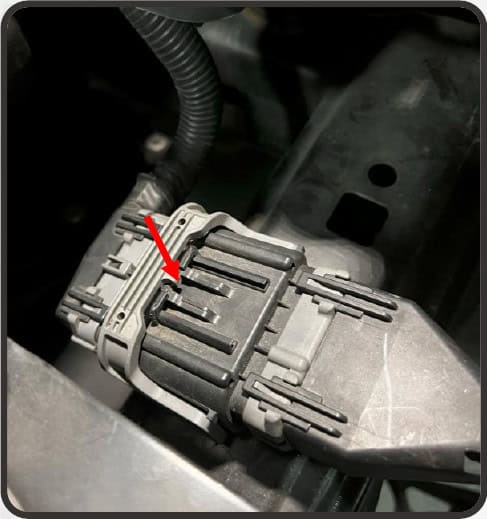 2021–2023 Ford F-150 Morimoto 4Banger Fog Light Installation Guide 12 Morimoto installation illustration: remove the bumper and factory fogs (1 of 10).