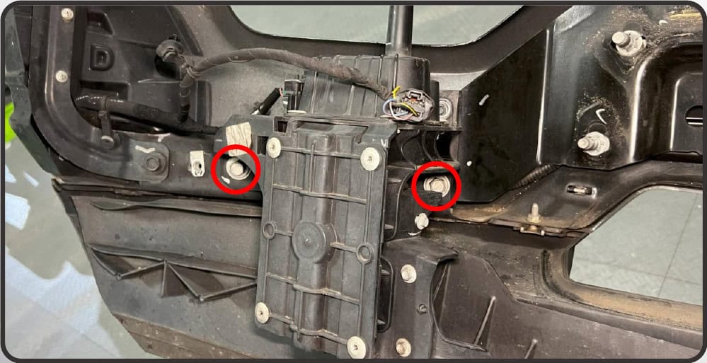 2021–2023 Ford F-150 Morimoto 4Banger Fog Light Installation Guide 21 Morimoto installation illustration: remove the bumper and factory fogs (10 of 10).