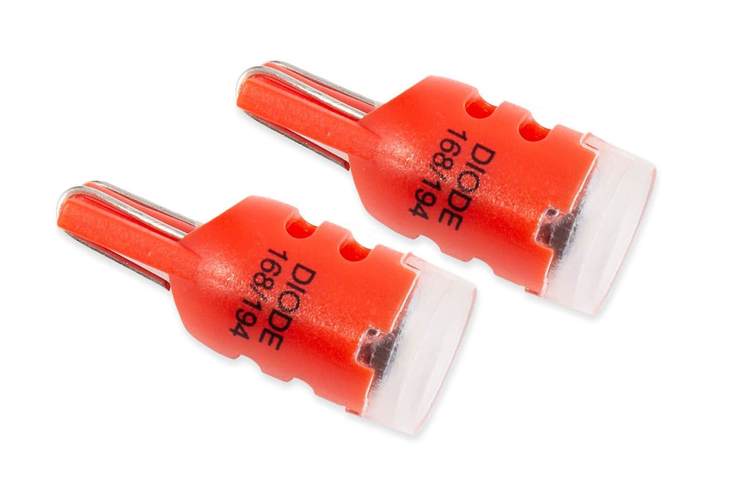 Diode Dynamics 194 Red / Amber Marker Bulbs (Pair) 3 DD0023P manufacturer product photograph