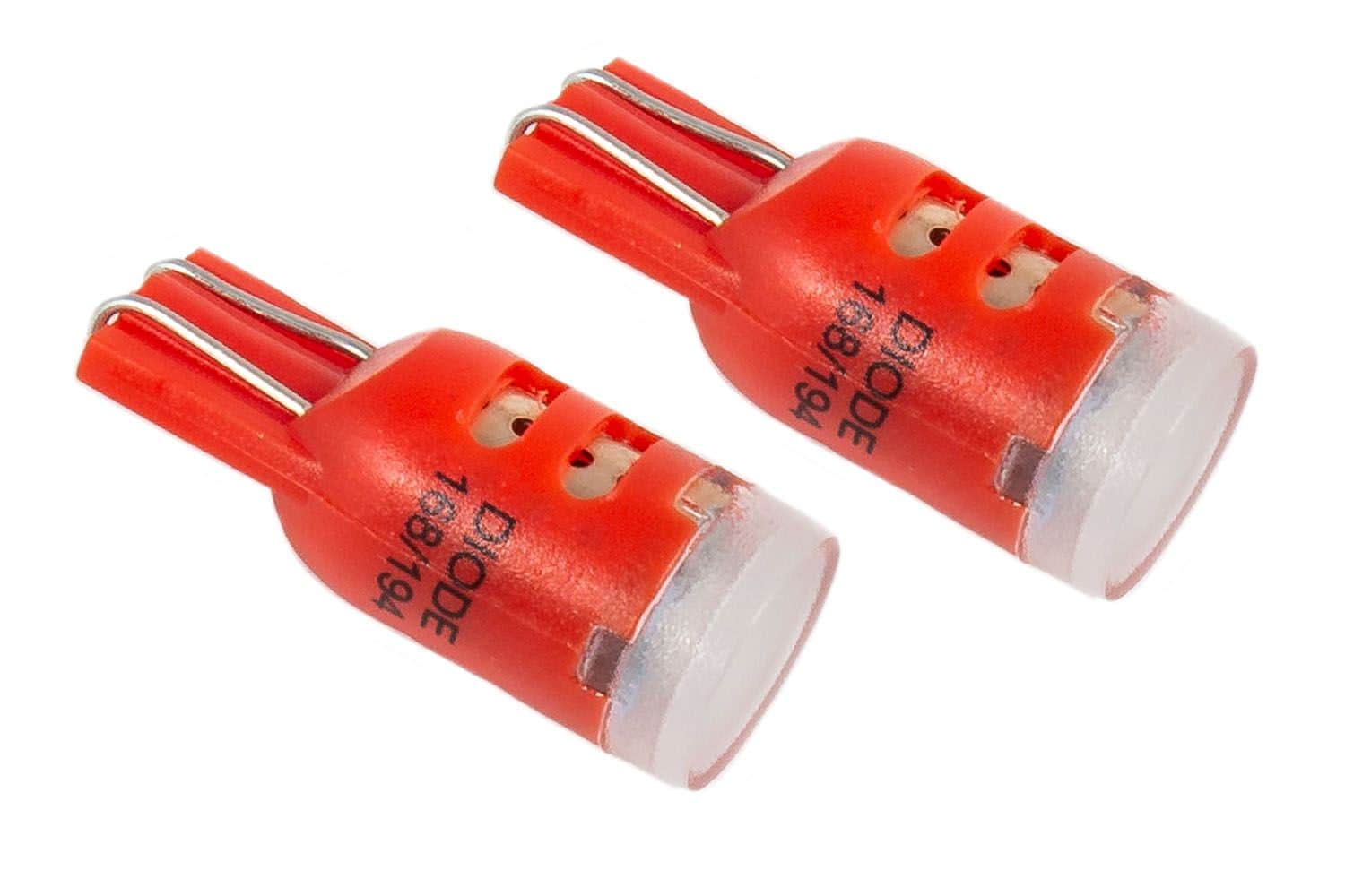 Diode Dynamics 194 Red / Amber Marker Bulbs (Pair) 4 DD0030P manufacturer product photograph
