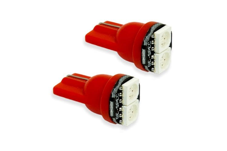 Diode Dynamics 194 Red / Amber Marker Bulbs (Pair) 2 DD0036P manufacturer product photograph