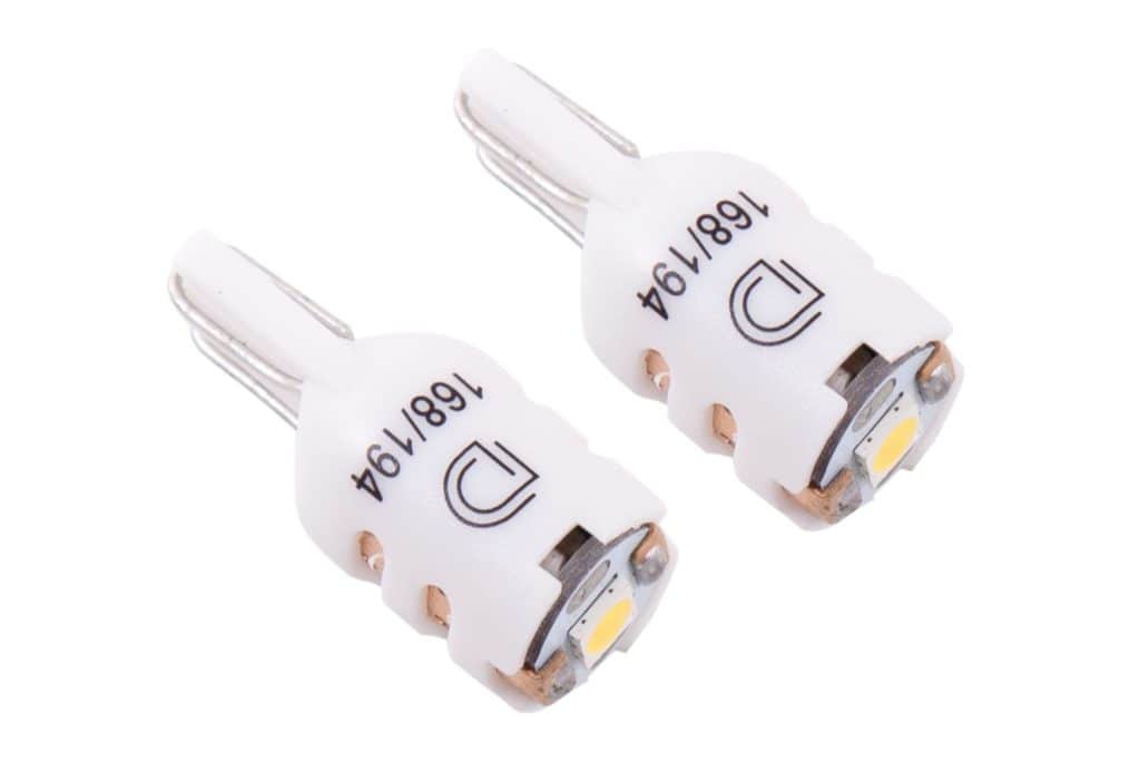 How To Plan A 2021–2023 Ford F-150 Lighting Upgrade 14 Pair of short Diode Dynamics HP5 Cool White 194 LED bulbs