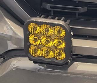 2021–2023 Ford F-150 Two-Pod Ss5 Bumper Installation And Backlight Guide 9 Install the two pods — original Diode Dynamics installation image.