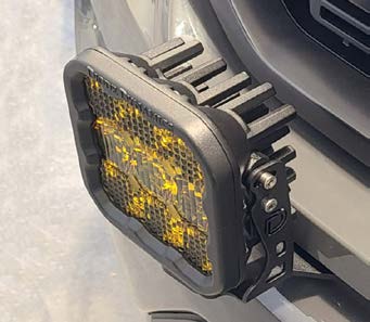 2021–2023 Ford F-150 Two-Pod Ss5 Bumper Installation And Backlight Guide 10 Install the two pods — original Diode Dynamics installation image.
