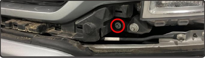 2021–2023 F-150 Morimoto Xb Evo &Amp; Evo Hybrid Installation Guide 12 Lower grille screw location