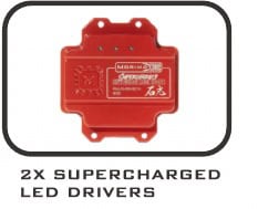 2021–2023 F-150 Morimoto Xb Evo &Amp; Evo Hybrid Installation Guide 3 Optional Supercharged drivers, sold separately for off-road use