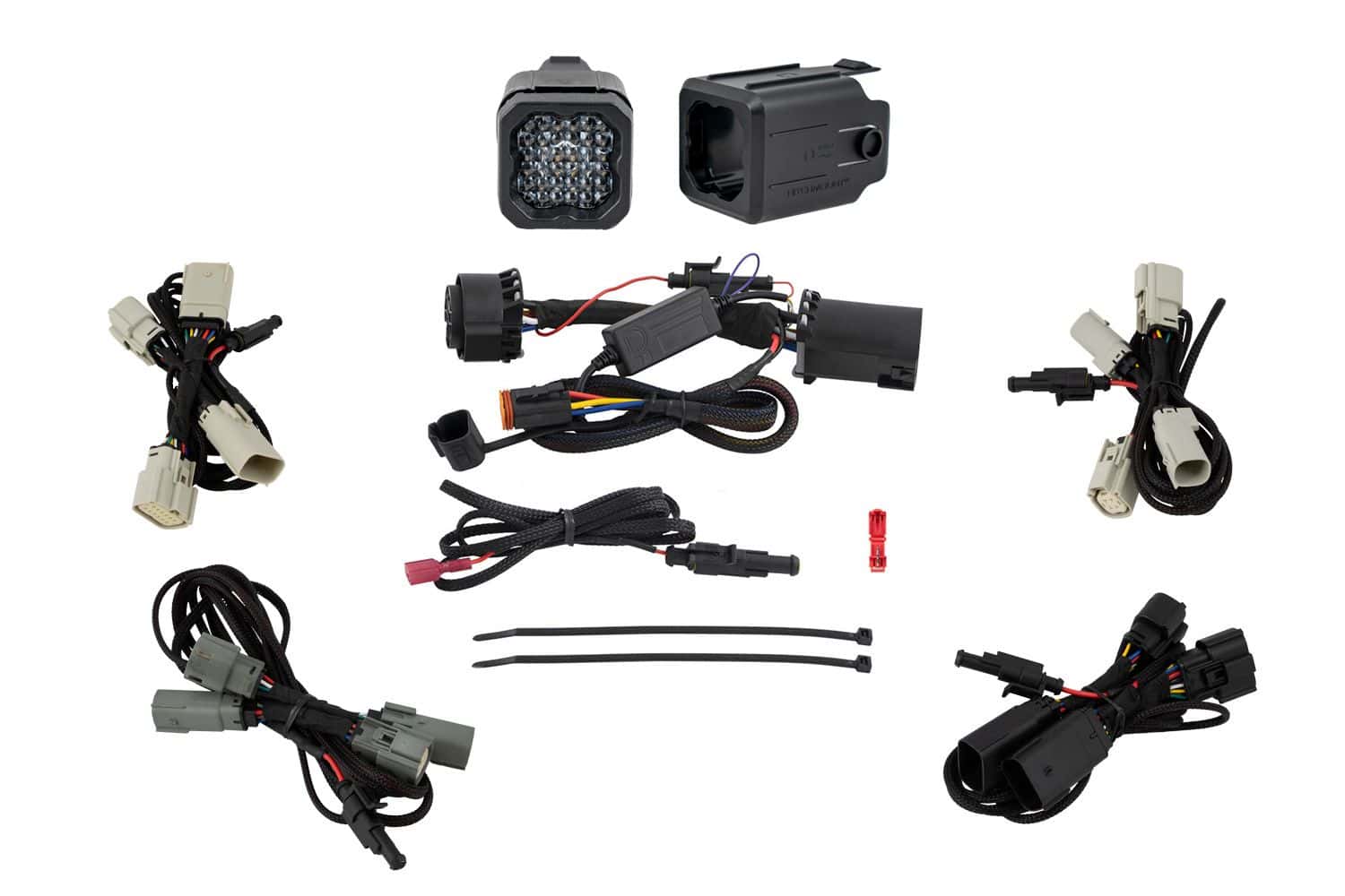 The DD7649 package includes one C1R HitchMount lamp and the DD4150 F-150 harness.
