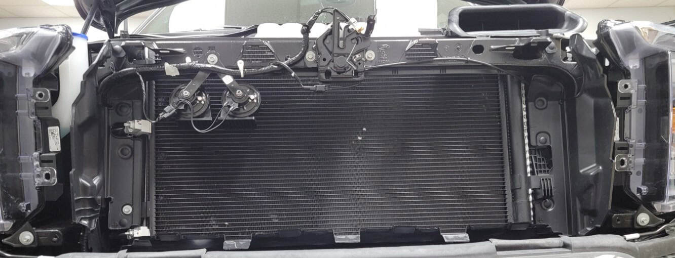 F-150 Elite Headlight Installation Guide | Bts Lighting 7 Removing the grille from the Ford F-150