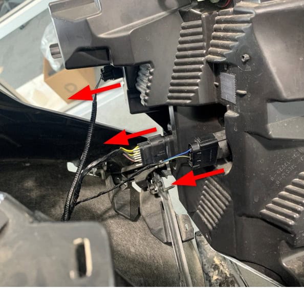 F-150 Elite Headlight Installation Guide | Bts Lighting 10 Disconnecting the factory Ford F-150 headlight connectors