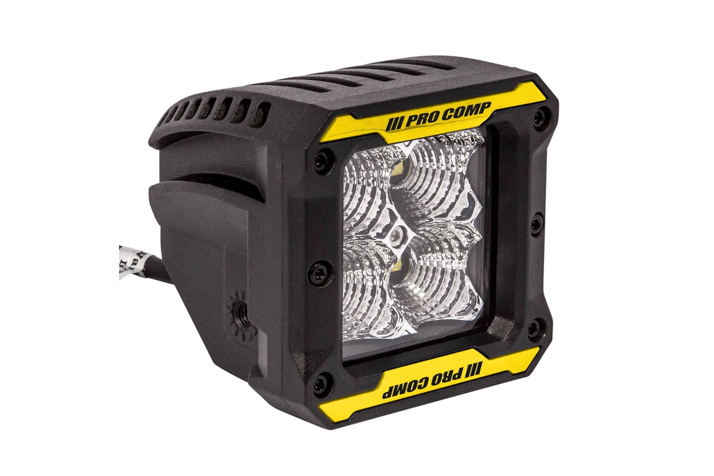 Procomp Gen3 Ditch Light Kit For 2021–2023 Ford F-150 / Raptor 16 ProComp EXP76413P Flood pod detail 9; coloured inserts are trim pieces, not light-output colours.