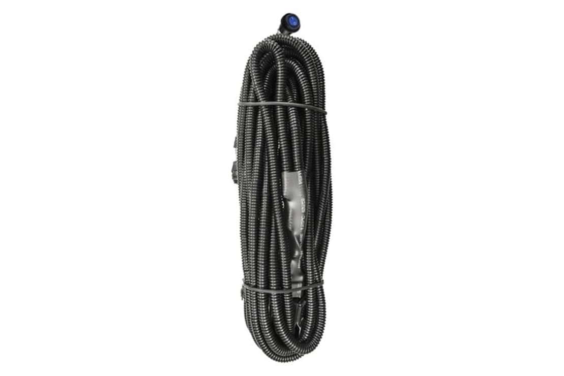Procomp Gen3 Ditch Light Kit For 2021–2023 Ford F-150 / Raptor 4 ProComp relay wiring harness supplied with the kit.