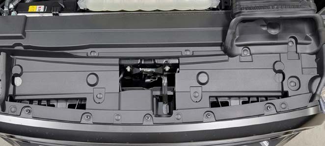 2021–2023 Ford F-150 Ss5 Crosslink Installation And Backlight Guide 3 The radiator-support trim clips to remove.