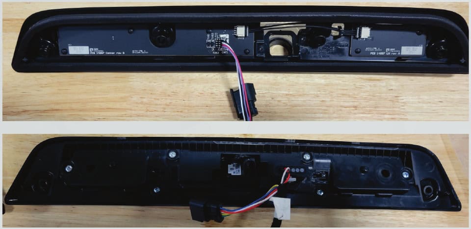 F-150 Morimoto X3B Third Brake-Light Installation Guide 13 Transfer the original camera into the X3B35 housing.