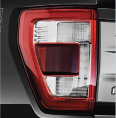 2021–2023 F-150 Morimoto Xb Tail-Light Installation Guide 1 Factory LED tail light